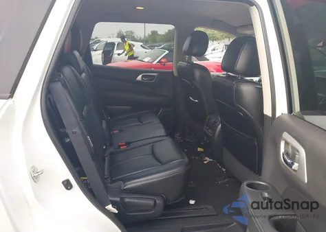 2018 Nissan Pathfinder Sl из США, поврежденный, VIN 5N1DR2MM3JC666944